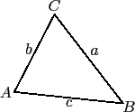 \begin{picture}(156,80) \thicklines\drawpath{38.0}{70.0}{10.0}{16.0} \drawpath{1...
...rawcenteredtext{20.0}{46.0}{$b$} \drawcenteredtext{48.0}{8.0}{$c$}
\end{picture}