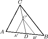 \begin{picture}(102,80)
\thicklines\drawpath{42.0}{70.0}{14.0}{16.0}
\drawpath{1...
...ext{52.0}{46.0}{\tiny$C'$}
\drawcenteredtext{54.0}{6.0}{\small$D$}
\end{picture}