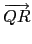 $ \overrightarrow{QR}$